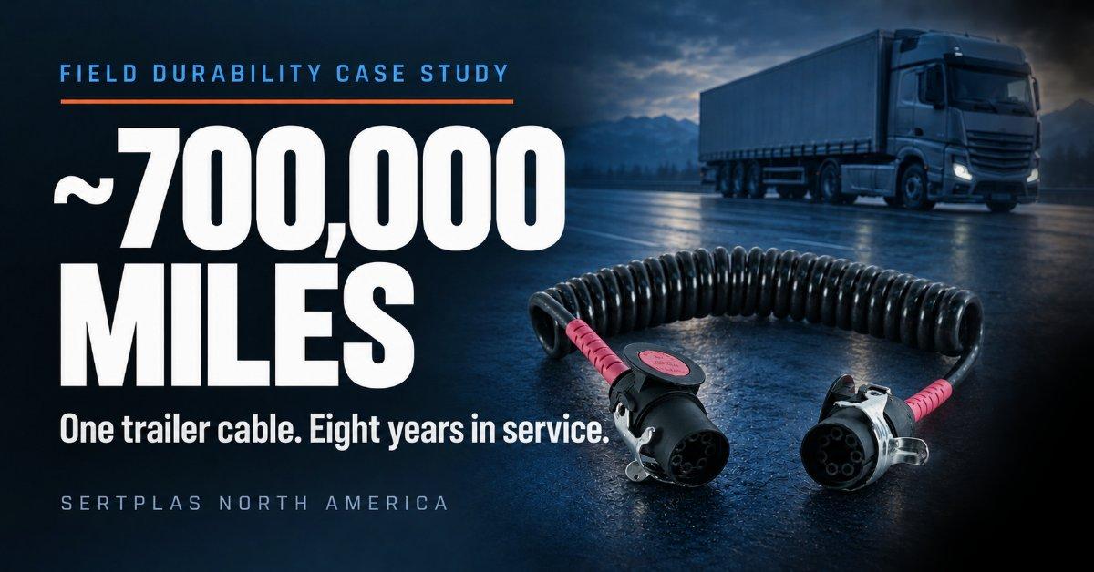 Roughly 700,000 Miles on One Trailer Cable: A Field Durability Case Study for U.S. Fleets